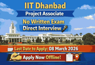 IIT Dhanbad Project Associate
