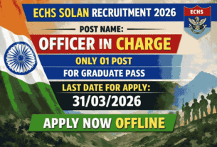 ECHS Solan Recruitment 2026