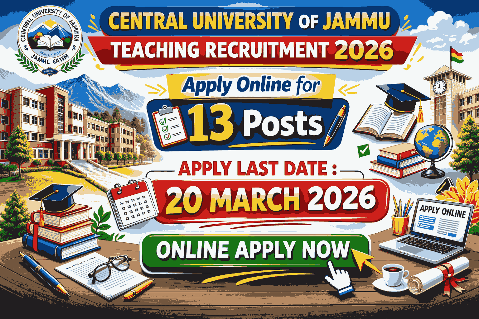 Central University Teaching Recruitment