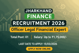 Jharkhand Finance Recruitment 2026
