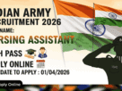 Indian Army Recruitment 2026