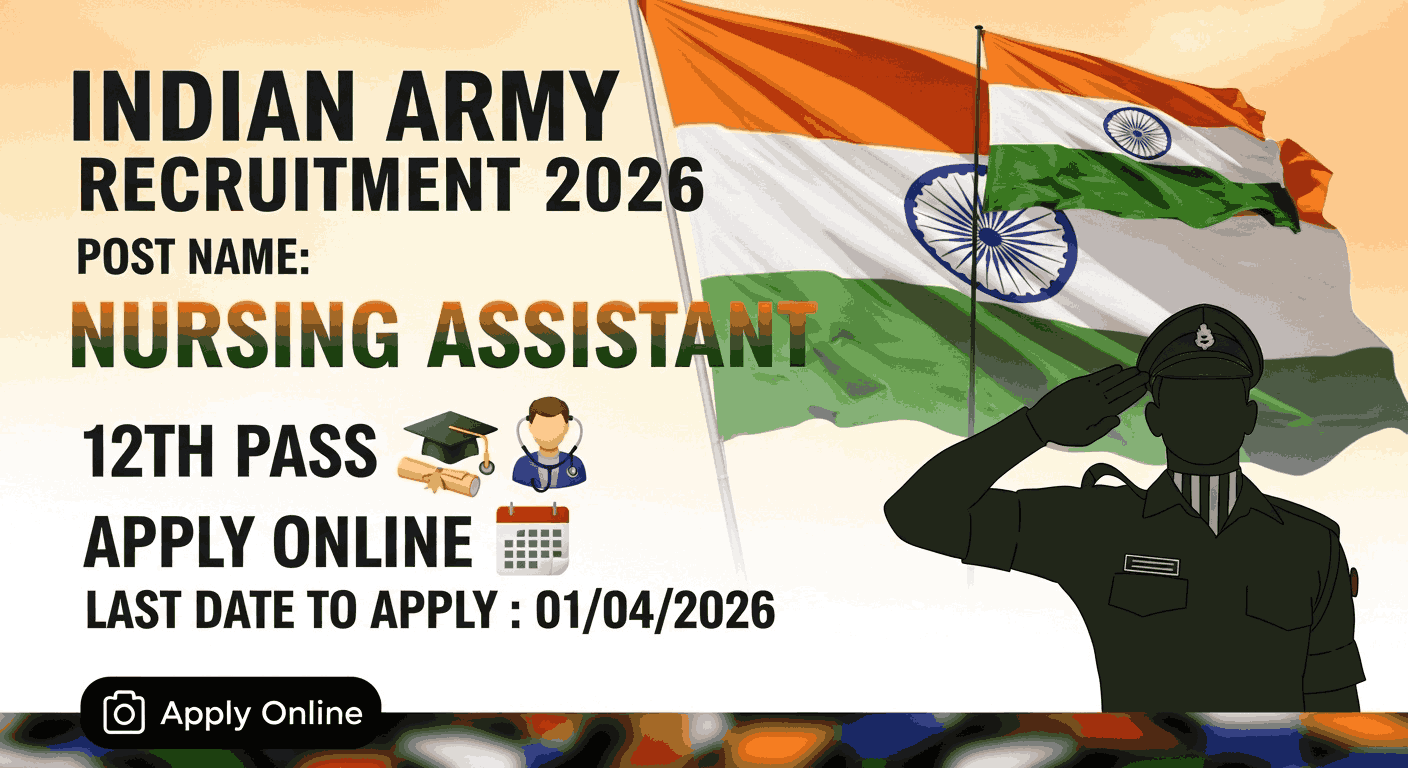 Indian Army Recruitment 2026